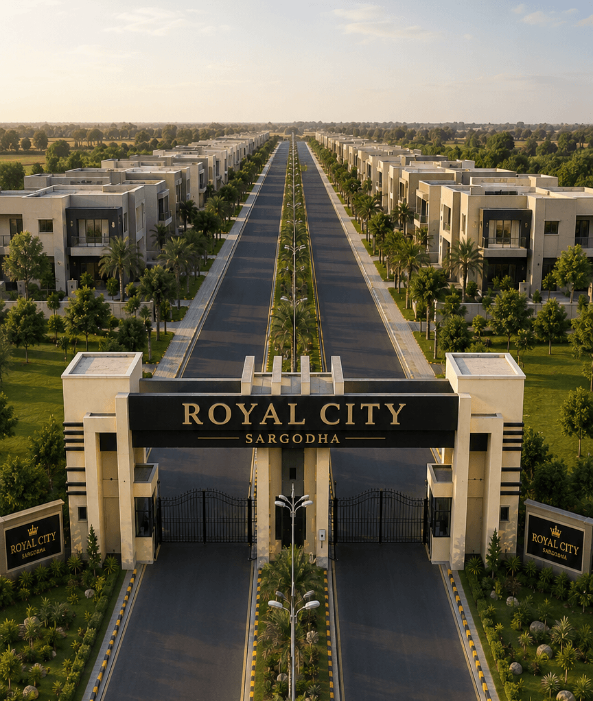 Royal City Sargodha — Arraazi Development